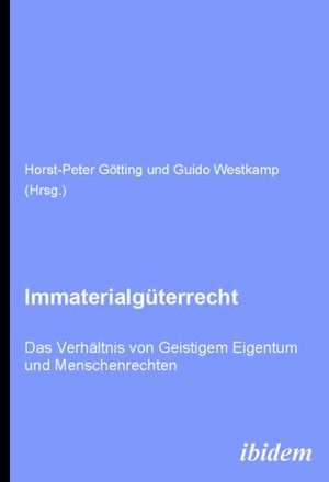 Immaterialgüterrecht. Das Verhältnis von Geistigem Eigentum