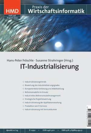 IT-Industrialisierung de Hans-Peter Fröschle