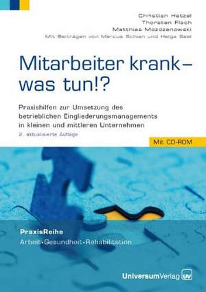 Mitarbeiter krank - was tun?