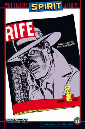 Will Eisners Spirit Archive 22. Januar bis Juni 1951 de Will Eisner