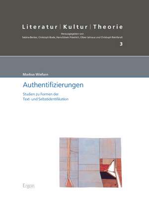 Authentifizierungen de Markus Wiefarn