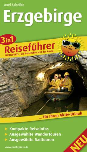 3in1-Reiseführer Erzgebirge de Axel Scheibe