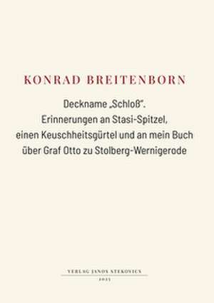 Deckname "Schloß". de Konrad Breitenborn