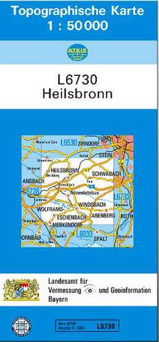 Heilsbronn 1 : 50 000