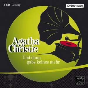 Und dann gabs keines mehr. 3 CDs de Agatha Christie