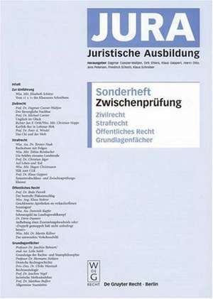 Zwischenprüfung: Zivilrecht, Strafrecht, Öffentliches Recht, Grundlagenfächer de Dagmar Coester-Waltjen