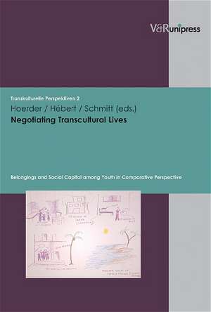 Negotiating Transcultural Lives de Yvonne Hébert