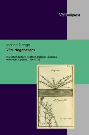 Vital Negotiations de Marion Stange