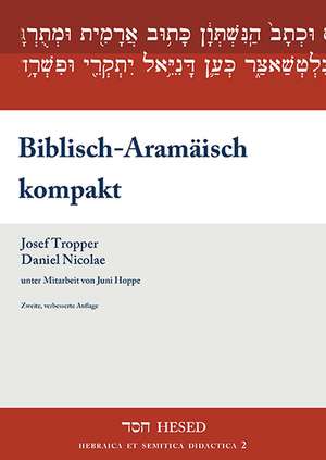 Biblisch-Aramäisch kompakt de Josef Tropper