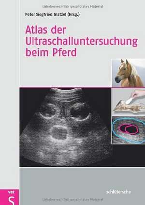 Atlas der Ultraschalluntersuchung beim Pferd de Peter Siegfried Glatzel