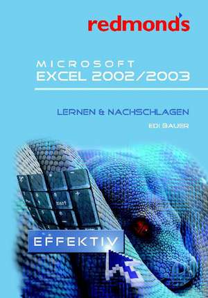 Microsoft Excel 2002/2003 de Edi Bauer