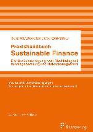 Praxishandbuch Sustainable Finance de Georg Lehecka