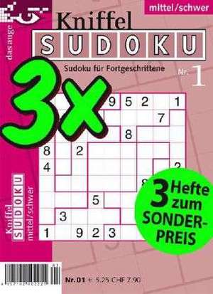 Kniffel-Sudoku 3er-Band 01