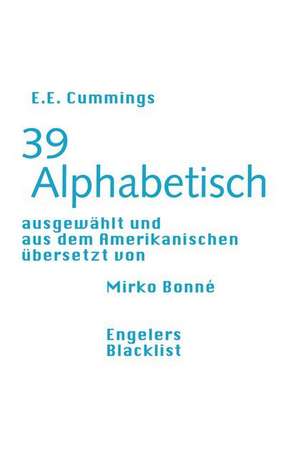 39 Alphabetisch de E. E. Cummings