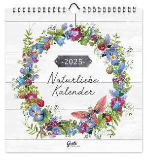 Kalender Naturliebe 2025 de Daniel Drescher