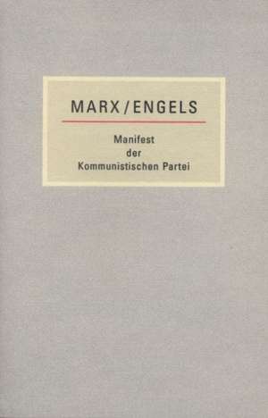 Manifest der Kommunistischen Partei de Karl Marx