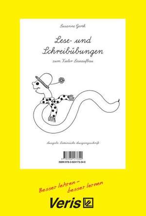 Lese- und Schreibübungen zum Kieler Leseaufbau. Lateinische Ausgangsschrift de Susanne Gerth