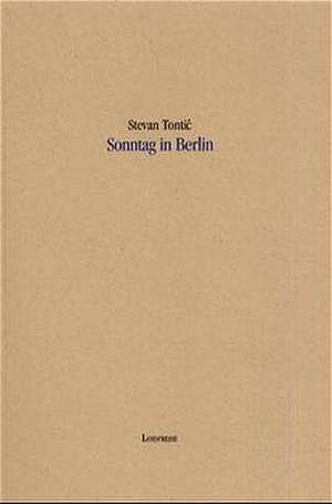 Sonntag in Berlin de Stevan Tontic