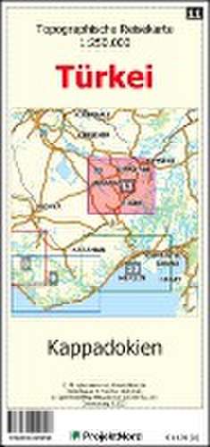 Kappadokien - Topographische Reisekarte 1:250.000 Türkei (Blatt 11) de Jens Uwe Mollenhauer