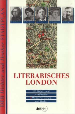 Literarisches London. Mit Stadtplan de Stephanie Kramer