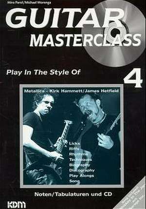 Guitar Masterclass Band 04 de Miro Parol