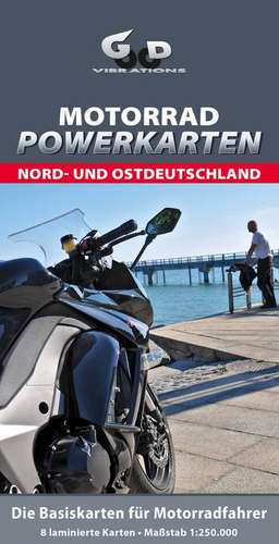 Motorrad Powerkarten Nord- und Ostdeutschland