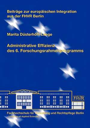 Administrative Effizienz Des 6. Forschungsrahmenprogramms: Jesus Kennen Lernen Mit Dem Markus-Evangelium de Marita Düsterhöft-Lange