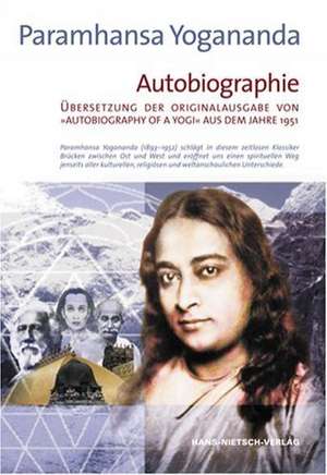 Autobiographie de Paramhansa Yogananda