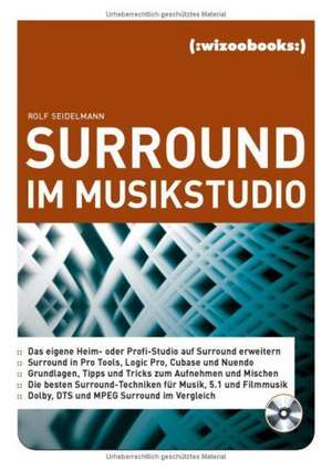 Surround im Musikstudio de Rolf Seidelmann