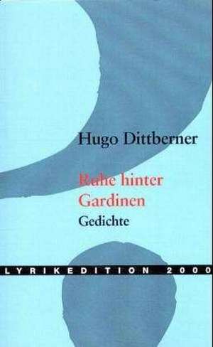 Ruhe Hinter Gardinen: Faith for the Night de Hugo Dittberner