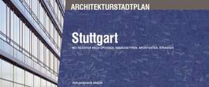 Architekturstadtplan Stuttgart