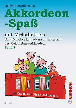 Akkordeon-Spass Bd. 1: (German Text) de Helmut Quakernack