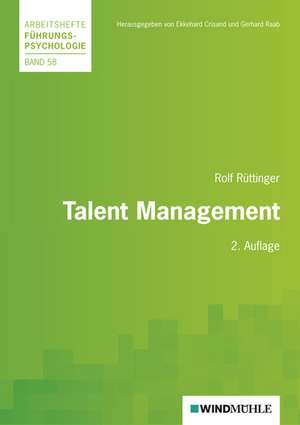 Talent Management de Rolf Rüttinger