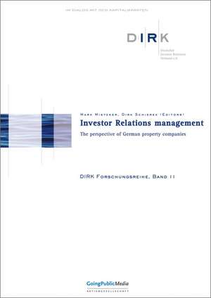 Investor Relations managment de Mark Mietzner