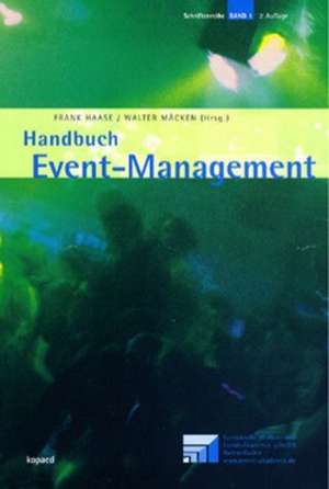 Handbuch Event-Management de Frank Haase