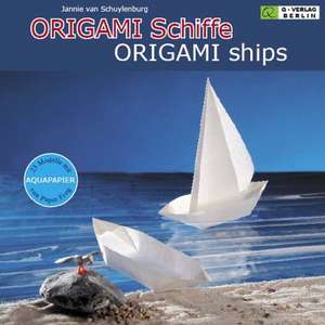 ORIGAMI Schiffe - ORIGAMI ships de Jannie van Schuylenburg