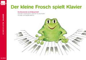 Der kleine Frosch spielt Klavier de Wolfgang Roloff