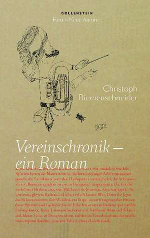 Vereinschronik - ein Roman de Christoph Riemenschneider