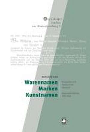 Warennamen - Marken - Kunstnamen de Gerhard Koss