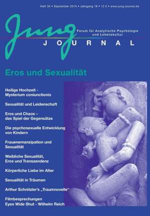 Jung Journal Heft 34: Eros und Sexualität de Lutz Müller