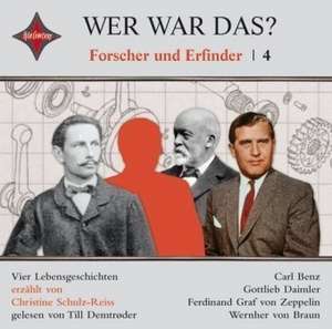 Wer war das? Forscher und Erfinder 4 de Christine Schulz-Reiss