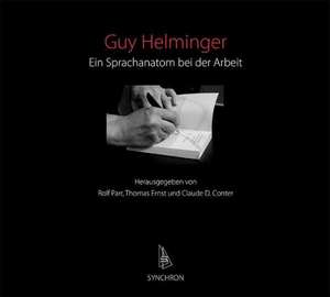 Guy Helminger de Rolf Parr