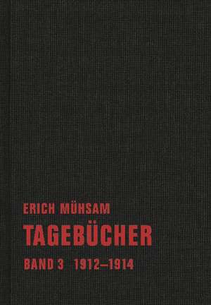 Tagebücher. Band 03 de Erich Mühsam