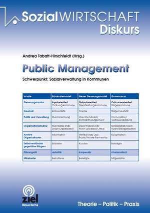 Public Management de Andrea Tabatt-Hirschfeldt