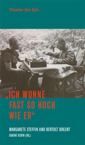 "Ich wohne fast so hoch wie er" de Sabine Kebir