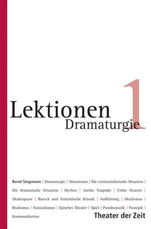 Dramaturgie de Bernd Stegemann