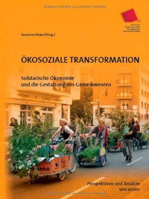 Ökosoziale Transformation de Susanne Elsen