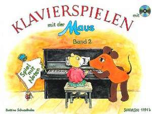 Klavierspielen mit der Maus, Band 2. Spiel mit Noten. de Bettina Schwedhelm