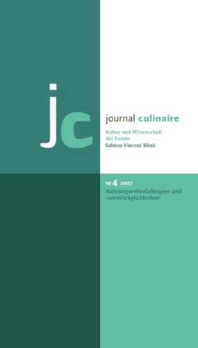 journal culinaire 4. Nahrungsmittelallergien