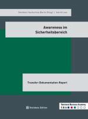 Awareness im Sicherheitsbereich de Astrid Loos